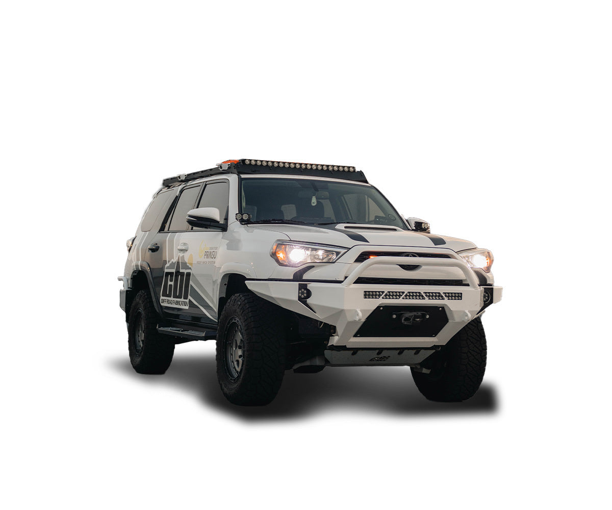 CBI - 5th Gen Toyota 4Runner Baja Front Bumper / 2014-2019  Bare Metal / Steel - 200-000-011-189