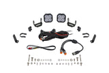 Diode Dynamics -SS3 LED Bumper 1.5 Inch Roll Bar Kit, Sport White SAE Fog (pair) - DD7661 - DD7661