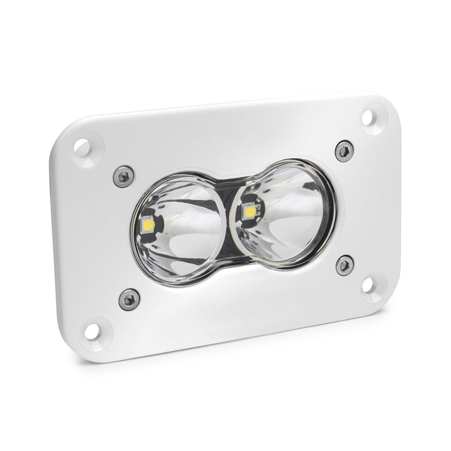 Baja Designs - 481001WT - S2 Pro White Flush Mount LED Auxiliary Light Pod