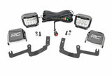 Rough Country - LED Light Kit - Ditch Mount - 3" OSRAM - Wide - Chevy Silverado 1500 (19-24) - 70845