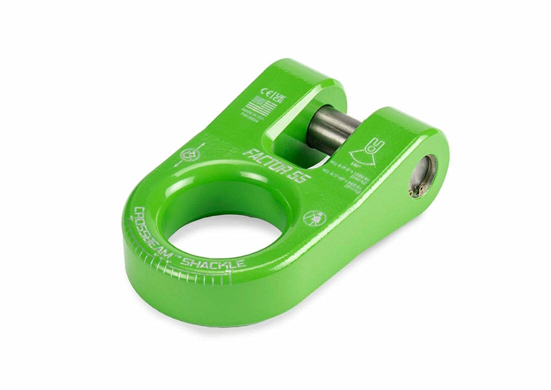 Factor55 - Crossbeam Shackle - Green - 00054-08