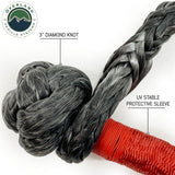Overland Vehicle Systems - Soft Recovery Shackle With A Breaking Strength of 44,500 lbs - 19149903