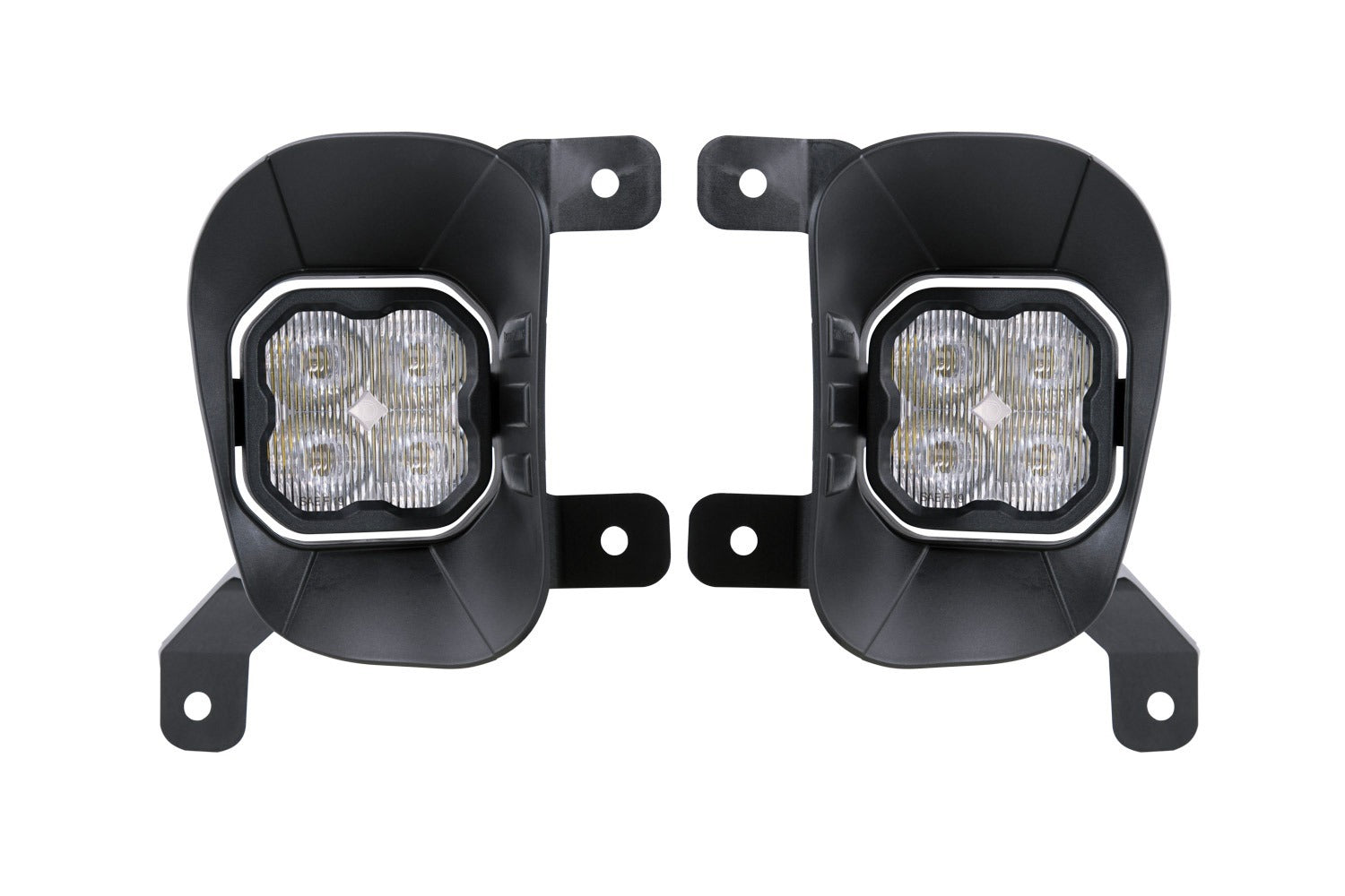 Diode Dynamics - SS3 Sport Type Ram Vert Kit ABL White SAE Fog - DD7084