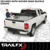 TrailFx - Soft Folding Tonneau Cover For Ram 1500 6.5' (TFX2009)