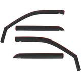 Westin 72-35901 Matte In-Channel Wind Deflector 4pc