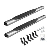 Go Rhino 684441552PS - 4" OE Xtreme SideSteps With Mounting Bracket Kit - Polished Stainless Steel