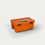 Decked - Sixer 16 - D-co Case - includes one (1) D-Co tray  - Blaze Orange with black latches  - A0010-SIXR-ORG