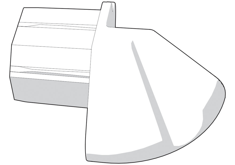 Truxedo 1118350 Corner Plug Kit - Rear - For Kits Mfg after 10/29/14 - Truxport