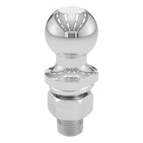 Curt - 1-7/8" Trailer Ball (1" x 2-1/8" Shank, 3,500 lbs., Chrome, Packaged) - 40162