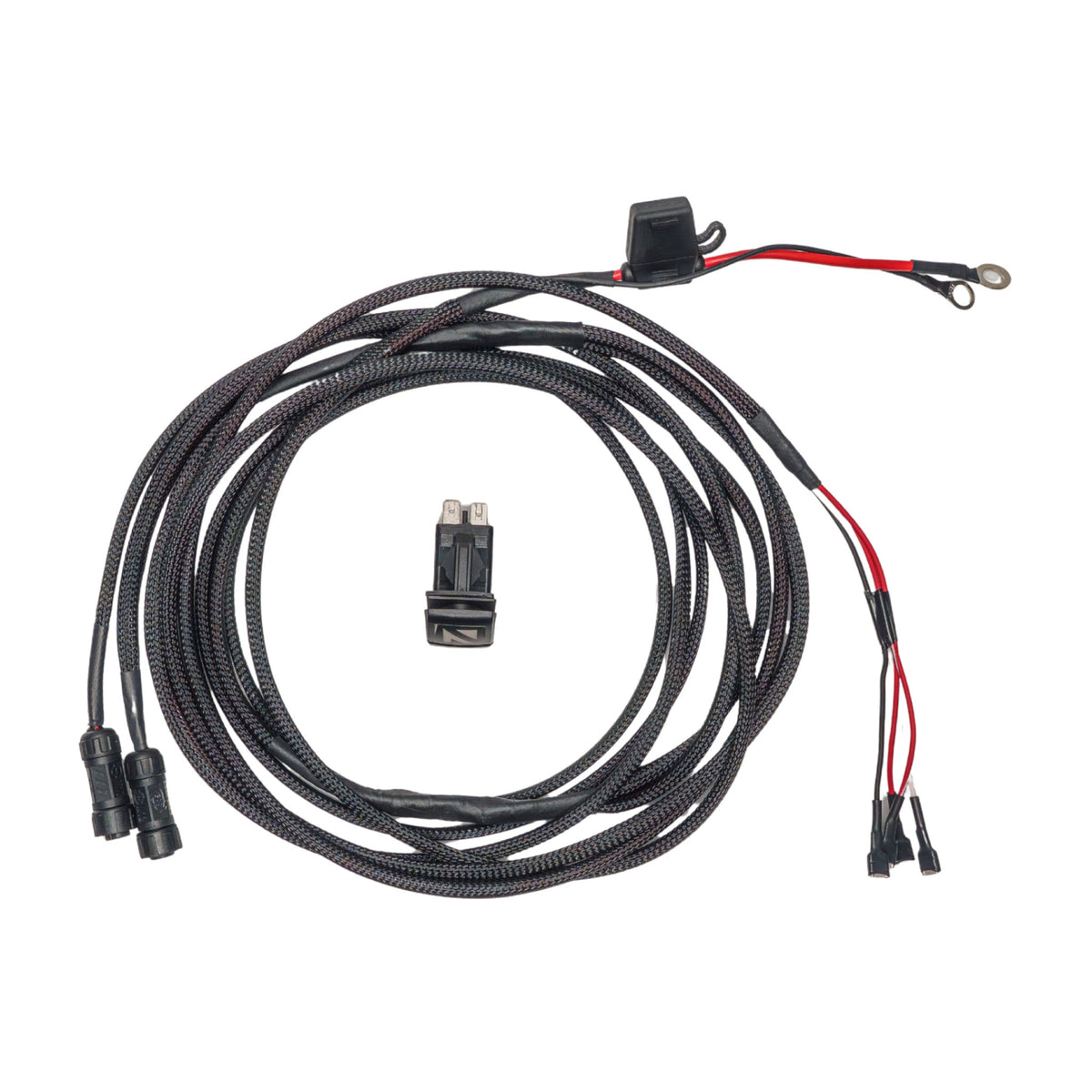 Nacho Offroad Technology - NAC11UHLP Universal Low Amperage TRL Harness Lowpro