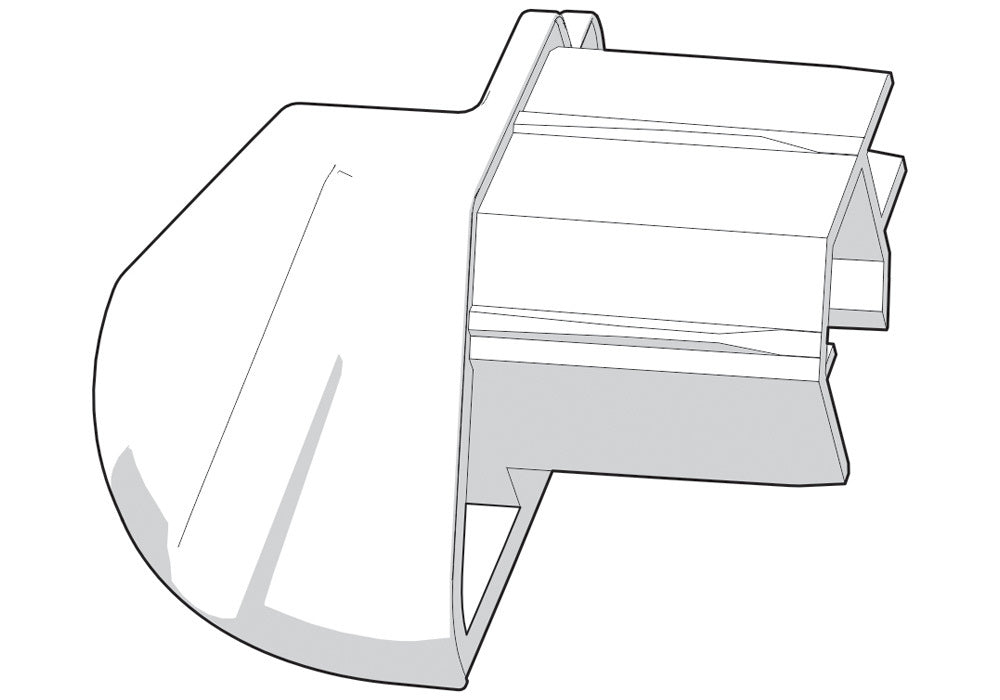 Truxedo 1118350 Corner Plug Kit - Rear - For Kits Mfg after 10/29/14 - Truxport