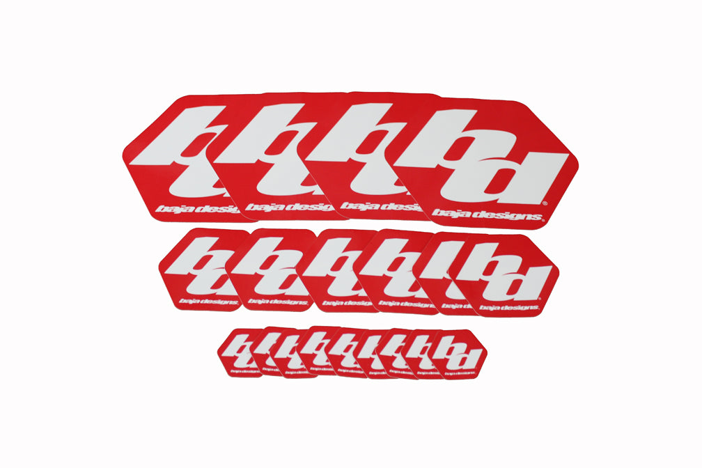 Baja Designs - 900091 - Baja Designs Sticker Pack