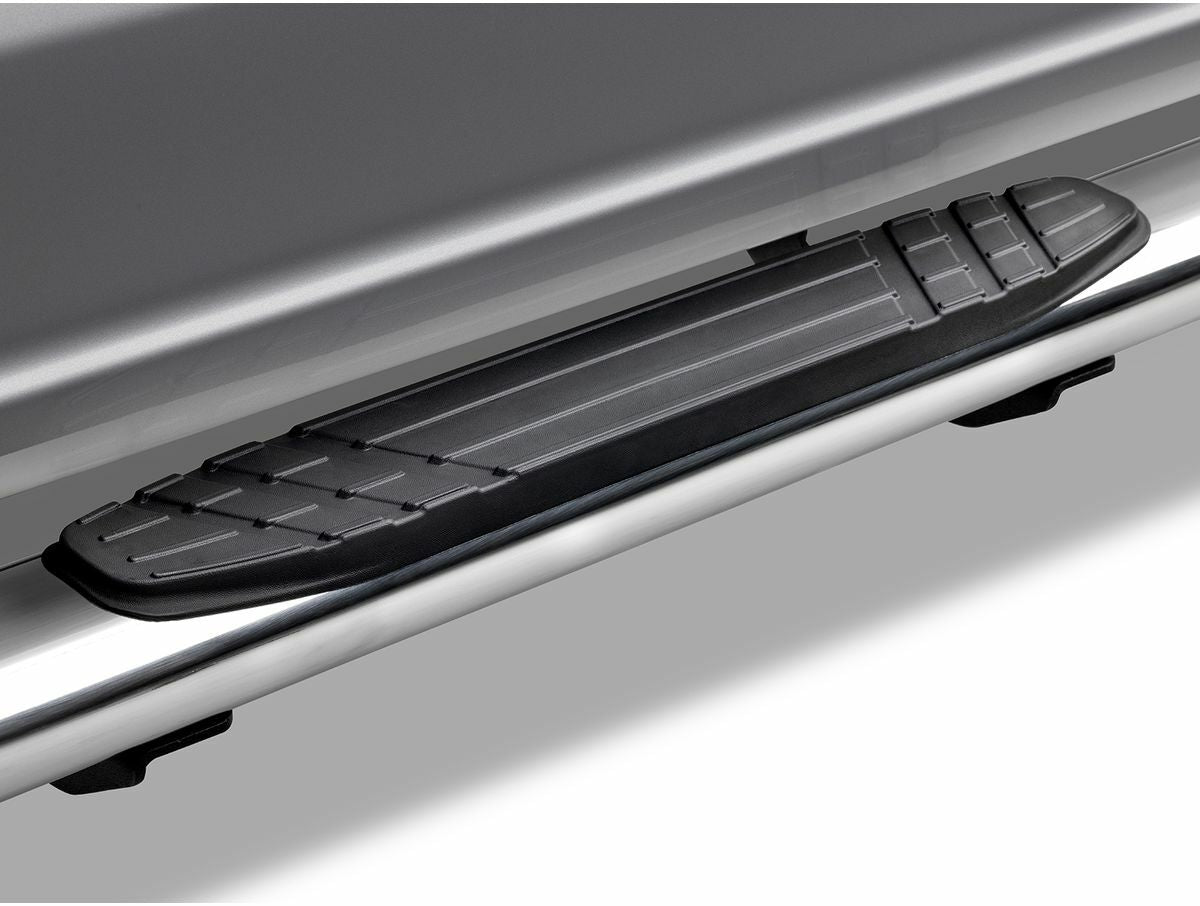 Go Rhino 104403580PS - 4" 1000 Series SideSteps With Mounting Bracket Kit - Polished Stainless Steel