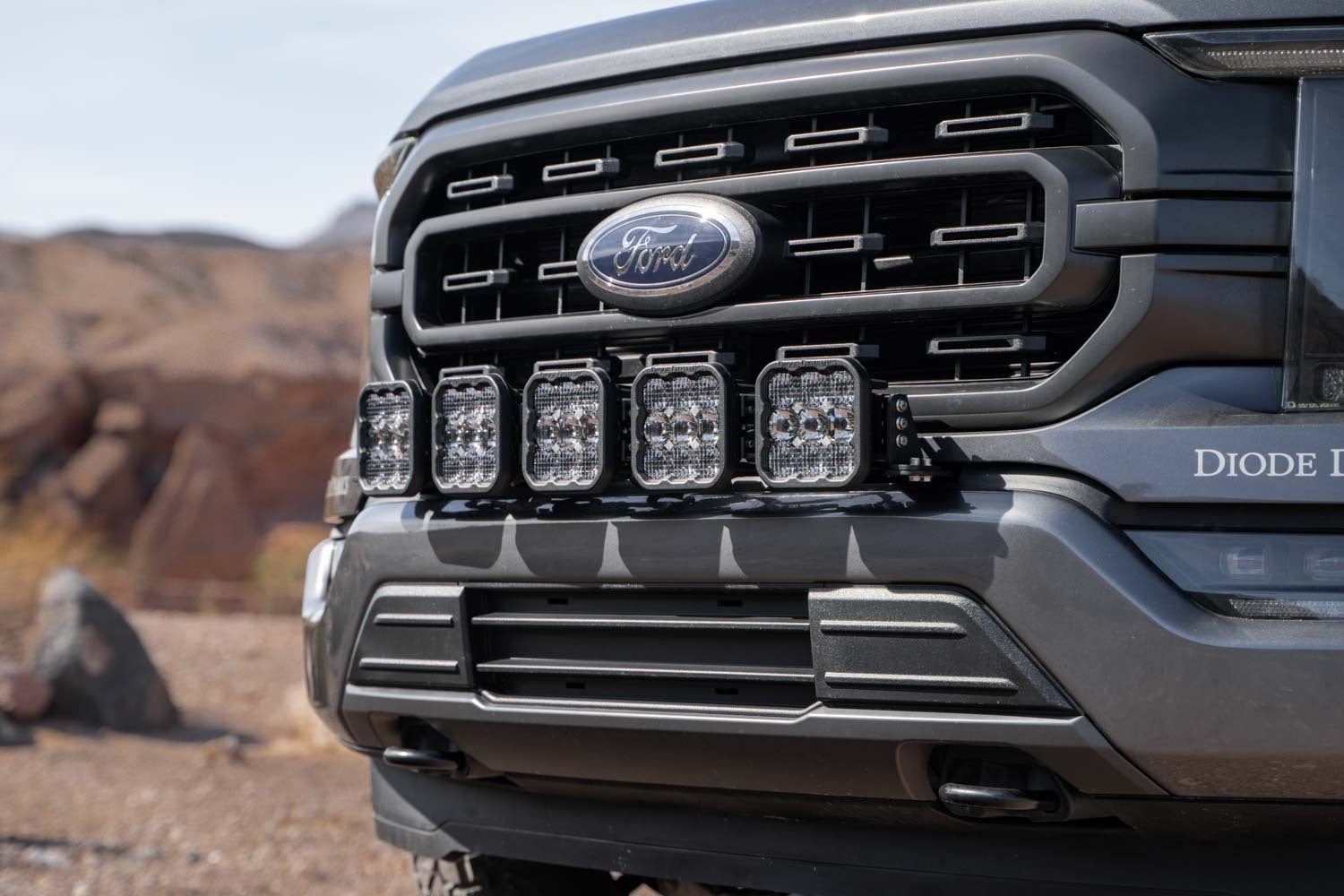 Diode Dynamics DD7321 Pod light featuring advanced TIR optics for high efficiency and focus.