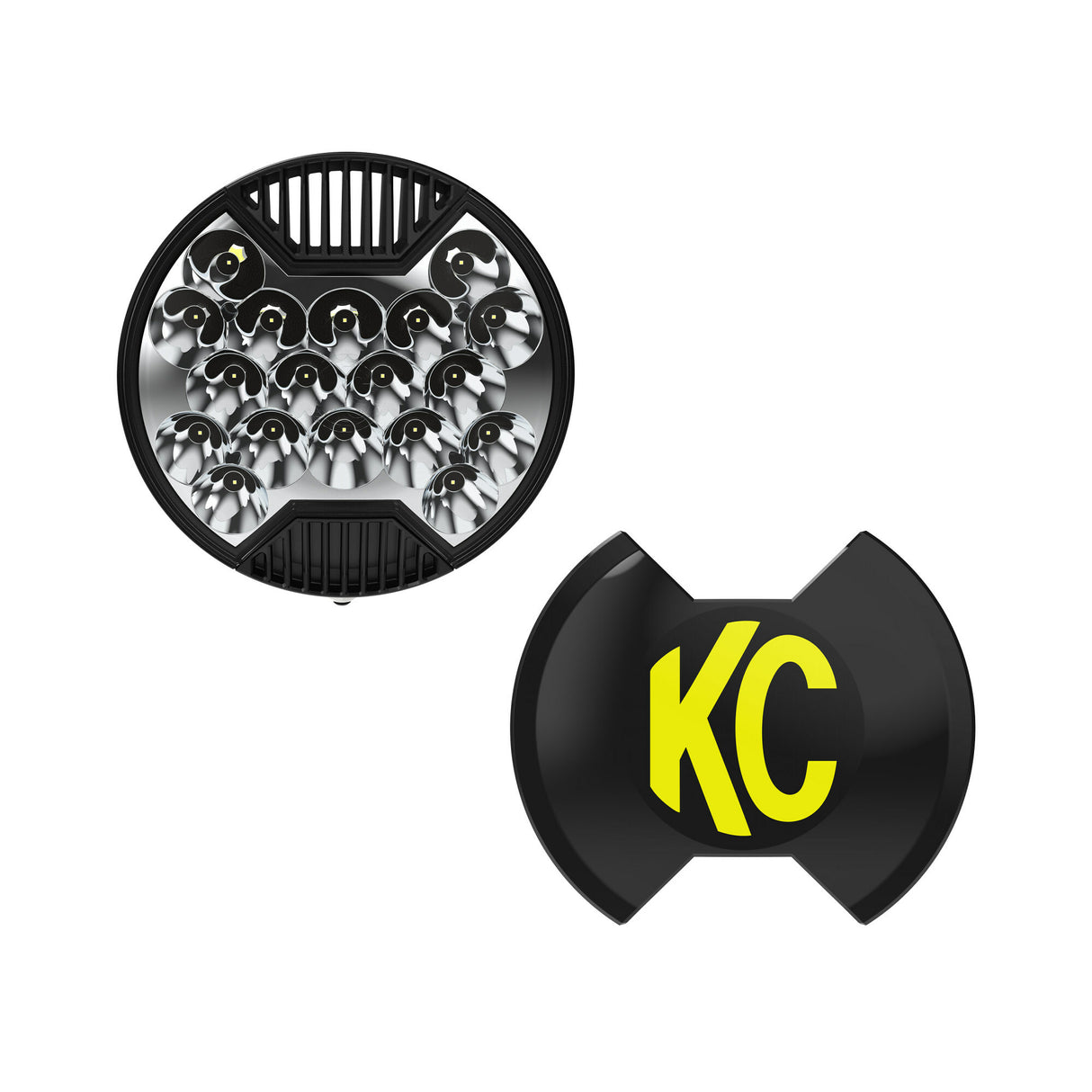 KC HiLiTES 1101 SlimLite 8" LED - Single Light - 138W Spot Beam