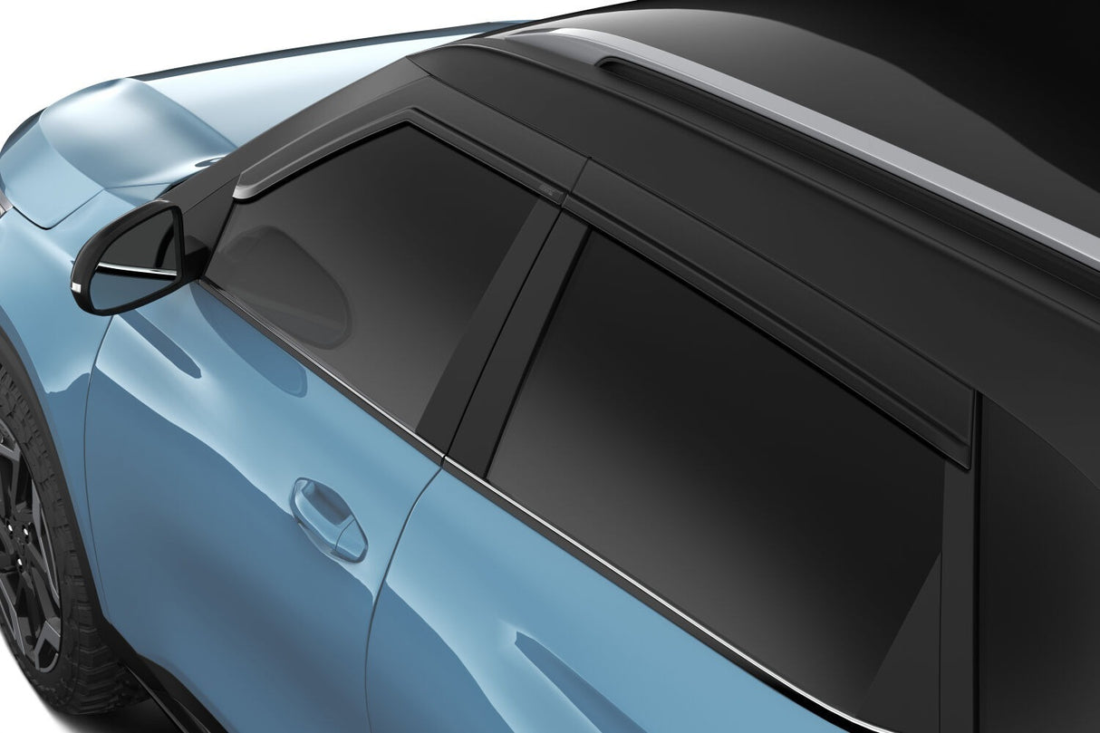 Husky Liners 2854134 Low Profile Ventvisor Deflector; Smoke; Outside Mount; 4 pc.