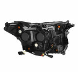 AlphaRex 880326 Projector Headlights Alpha-Black