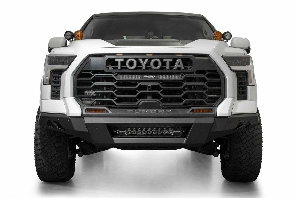 Addictive Desert Designs - 2022-2025 Toyota Tundra Black Label Front Bumper - F760305080103