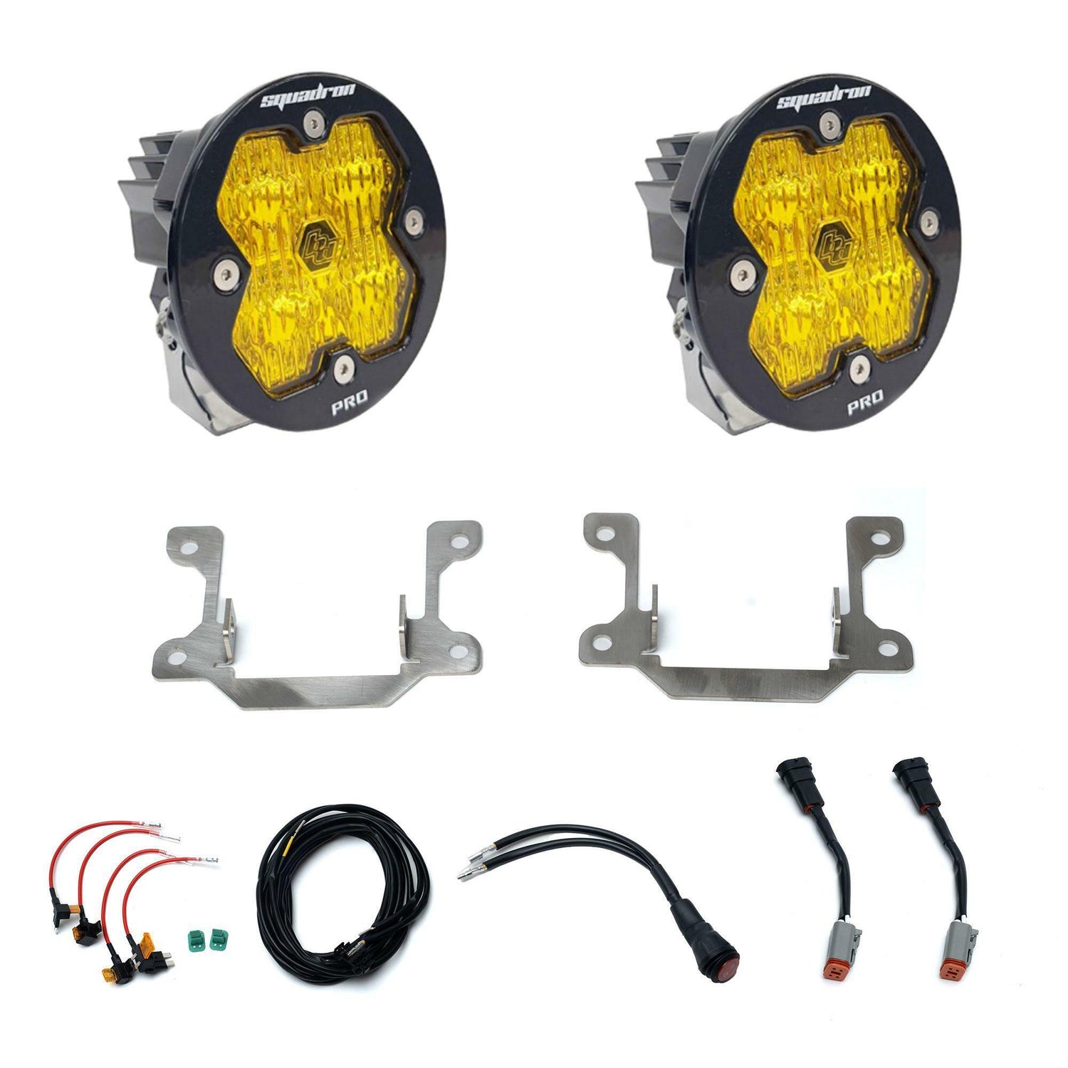 Baja Designs - 44-0060 Squadron-R 2.0 Pro Fog Pocket Light Kit