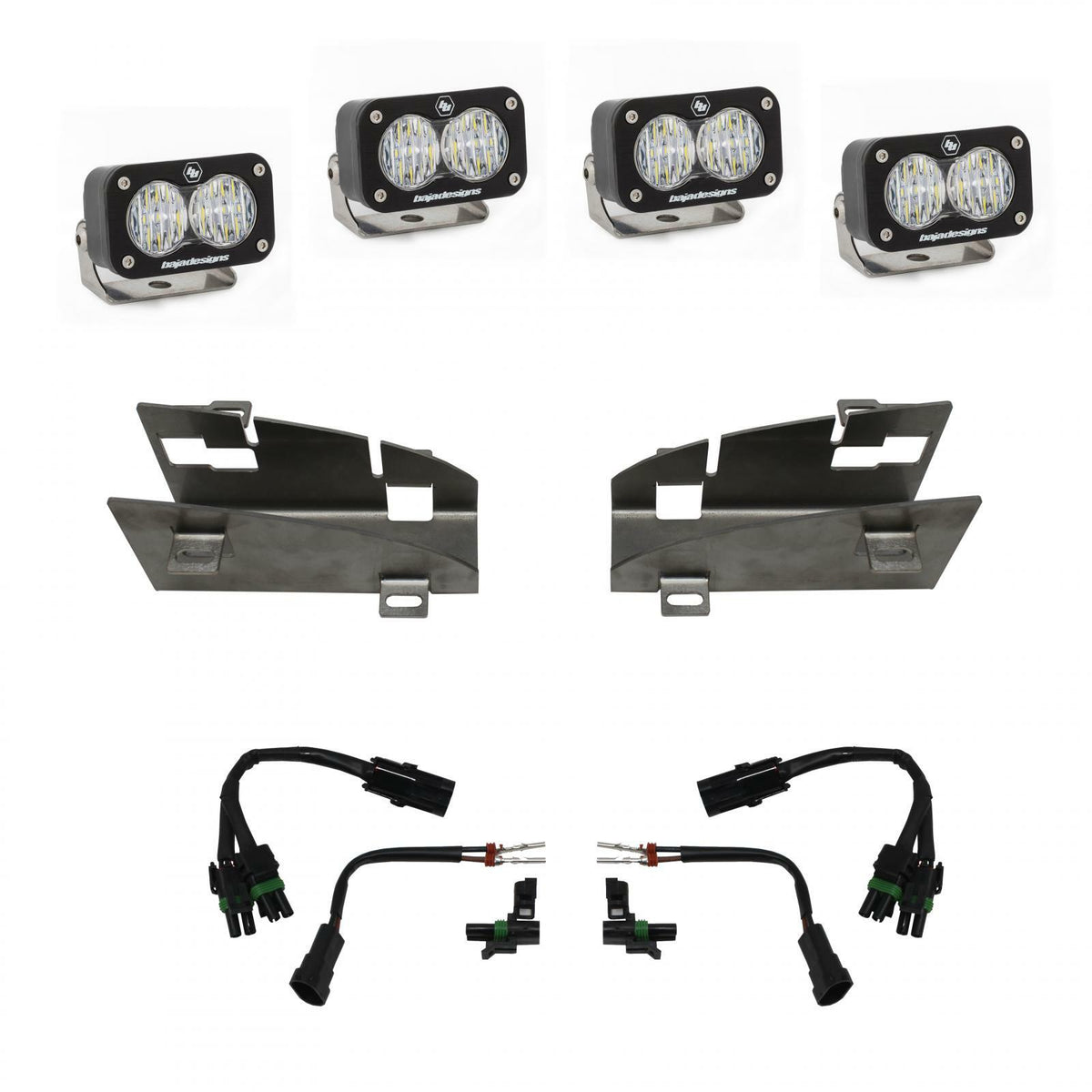 Baja Designs - 448024 - S2 Sport Dual Fog Pocket Light Kit