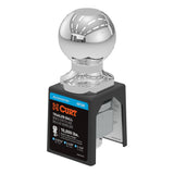 Curt - 2-5/16" Trailer Ball (1-1/4" x 2-5/8" Shank, 10,000 lbs., Chrome, Packaged) - 40168
