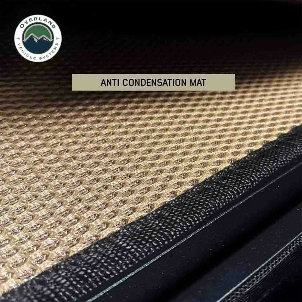 Overland Vehicle Systems - HD Bundu 2 - Hard Shell Roof Top Tent, 2 Person, Grey Body and Black Rainfly - 18389902