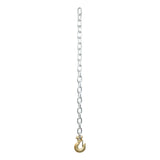 Curt - 35" Safety Chain with 1 Clevis Hook (11,700 lbs, Clear Zinc) - 80314