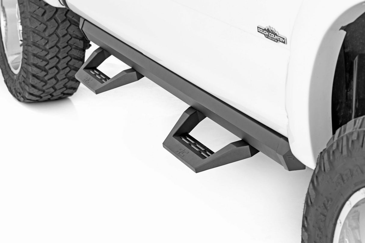 Rough Country - SRX2 Adj Aluminum Step - Crew Cab - Ram 1500 2500 3500 2WD 4WD - 31011A