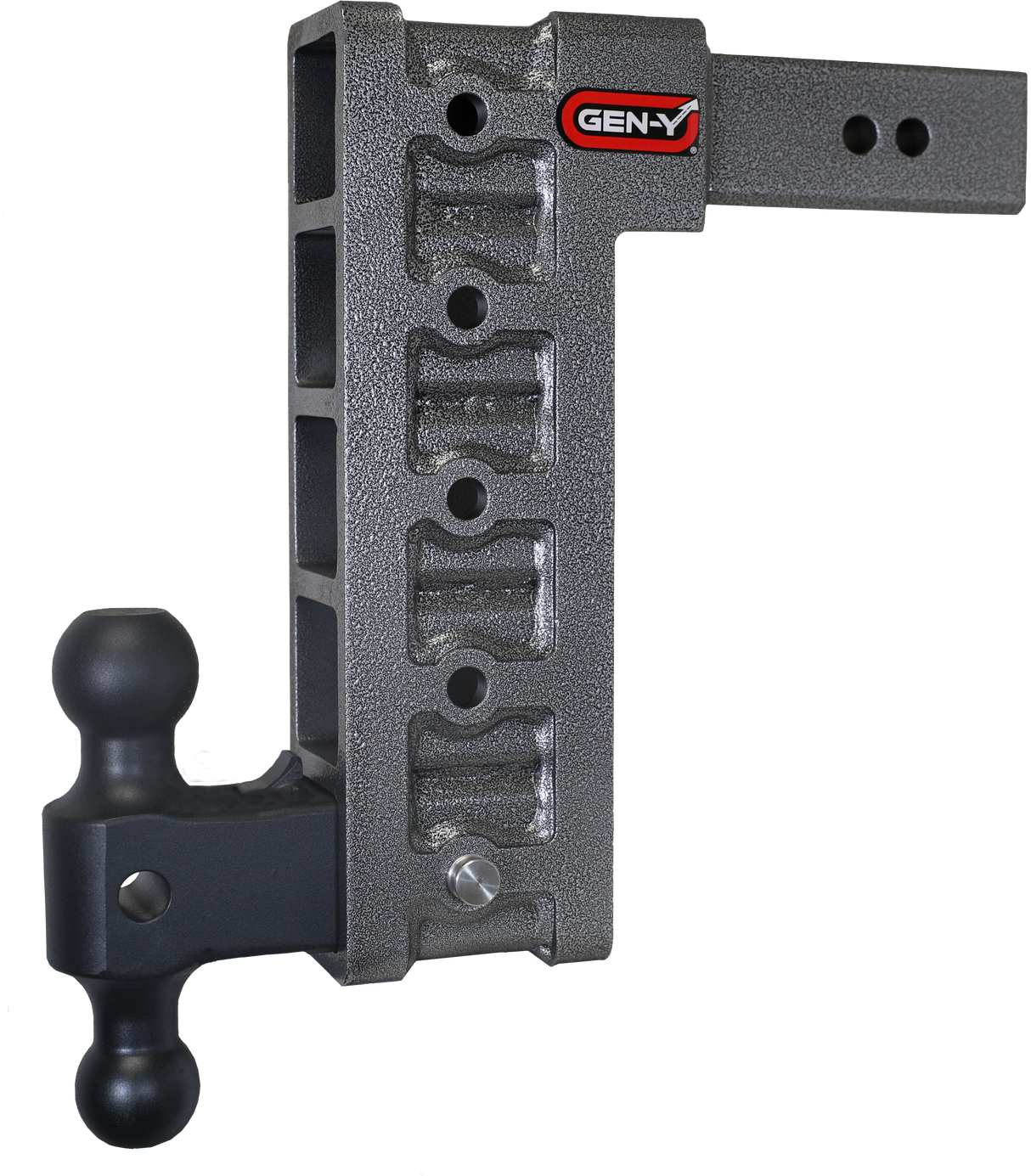 GEN-Y - Hitch GH-615 2.5" Shank 12" Drop 3K TW 21K Hitch & GH-061 Versa-Ball - GH-615