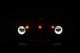 DV8 Offroad - Jeep Wrangler JL Amber Grille Lights - GRJL-02