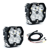 Baja Designs - 55-7803-2 Squadron 2.0 Sport Black LED Auxiliary Light Pod Pair