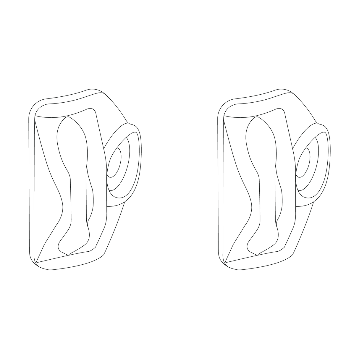 Thule - Spare Brake Cable Guides 2.0 17-X - 1540107002