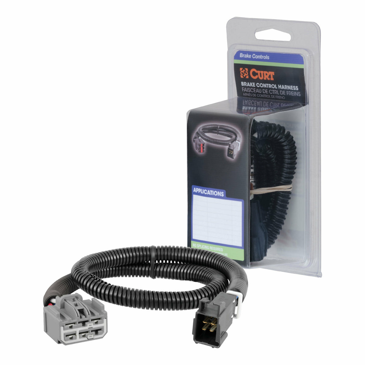 Curt - Brake Controller Harness, Select Enclave, Acadia, Traverse, Outlook (Packaged) - 51423
