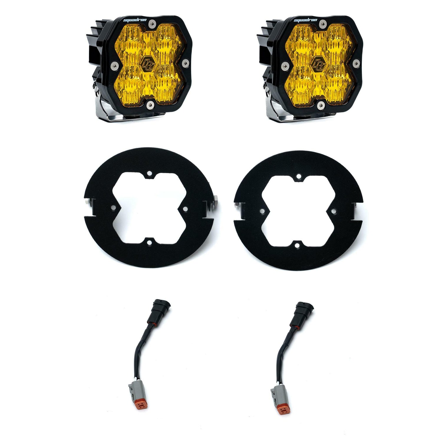 Baja Designs - 44-0076 Squadron 2.0 Sport Fog Pocket Light Kit