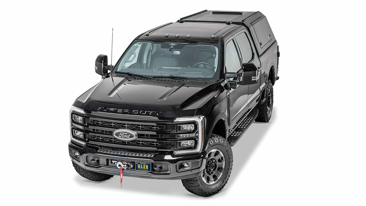 Warn - Fully Hidden Winch Mount Kit for 2023-2026 Ford Super Duty - 112554