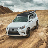 Prinsu - Lexus GX460 Prinsu Roof Rack / Cutout for 40" Light Bars - 400-000-016-002