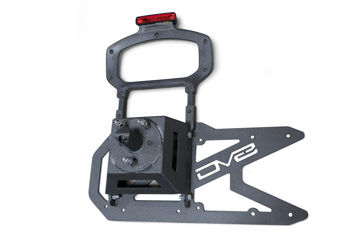DV8 Offroad - Jeep JL Tailgate Mounted Tire Carrier - TCJL-01