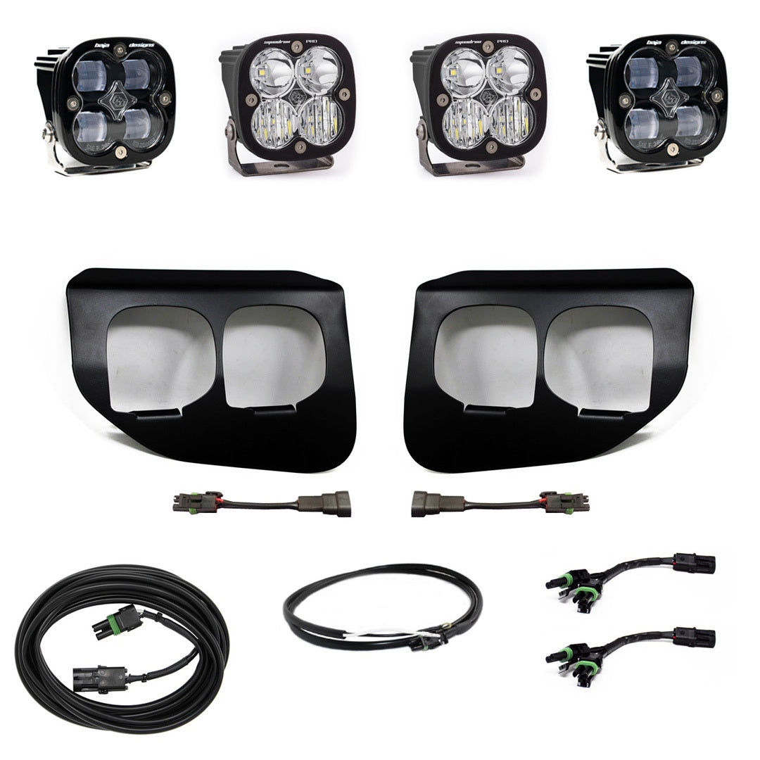 Baja Designs - 447736UP - Squadron SAE/Pro Fog Pocket Light Kit