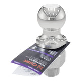 Curt - 2" Trailer Ball (1-1/4" x 2-5/8" Shank, 10,000 lbs., Chrome) - 40090
