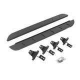 Go Rhino 63492748SPC - RB10 Slim Line Running Boards With Mounting Brackets - Textured Black