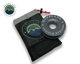 Overland Vehicle Systems - Recovery Snatch Ring 4.00 41,000 lb. Gray With Storage Bag - 19230003