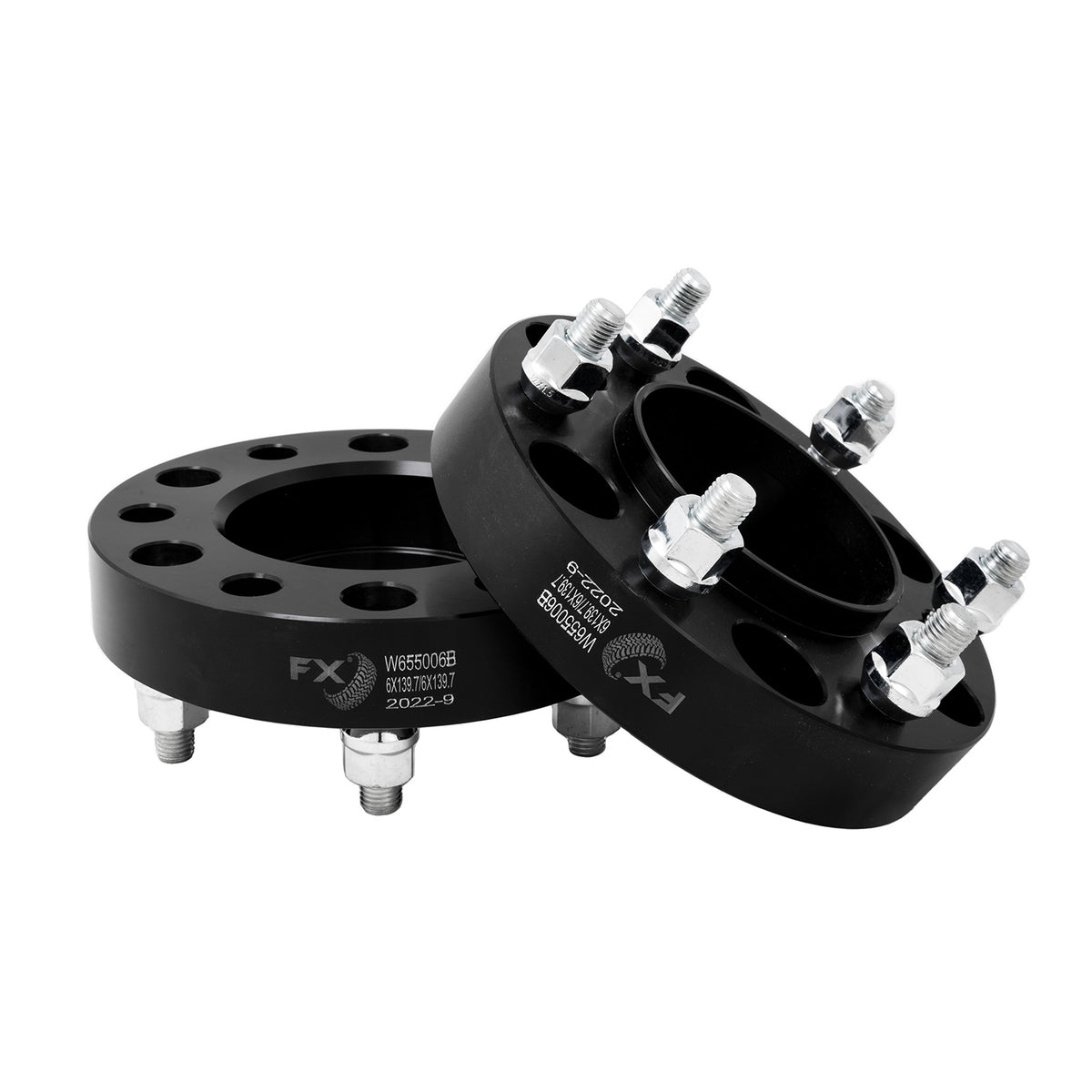TrailFx - Hub Centric Wheel Spacer For Ford Bronco- Black (W655006B)