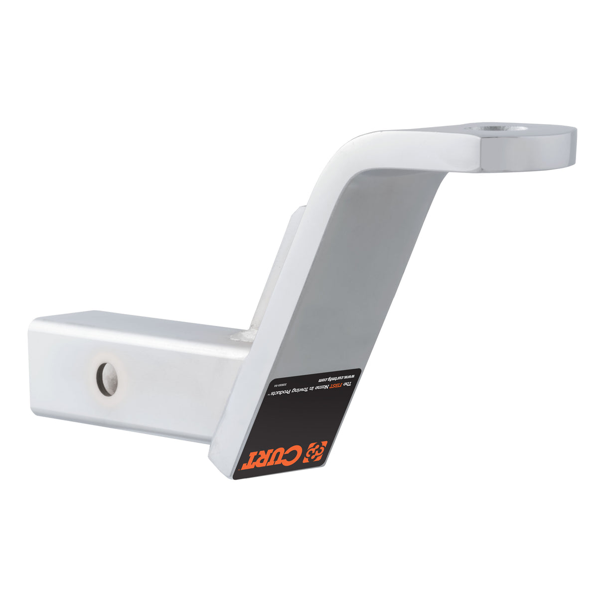 Curt - Class 3 Ball Mount (2" Shank, 7,500 lbs., 6" Drop, 9-1/4" Long, Chrome) - 45297