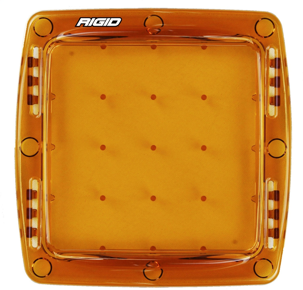 RIGID Industries - 103933 Light Cover For Q-Series LED Lights, Amber, Single