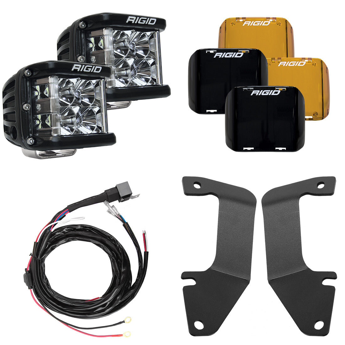 RIGID - Toyota Tundra 14-21 D-SS Flood A-Pillar Light Kit - 46705