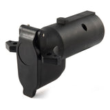 Curt - Adapter with Alarm (7-Way RV Blade to 6-Way Round Trailer, Center Pin Auxiliary) - 57726