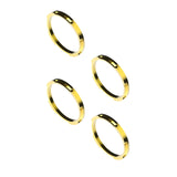 KC HiLiTES 30578 KC Bezel Ring KC FLEX ERA BAR Gold 4PC