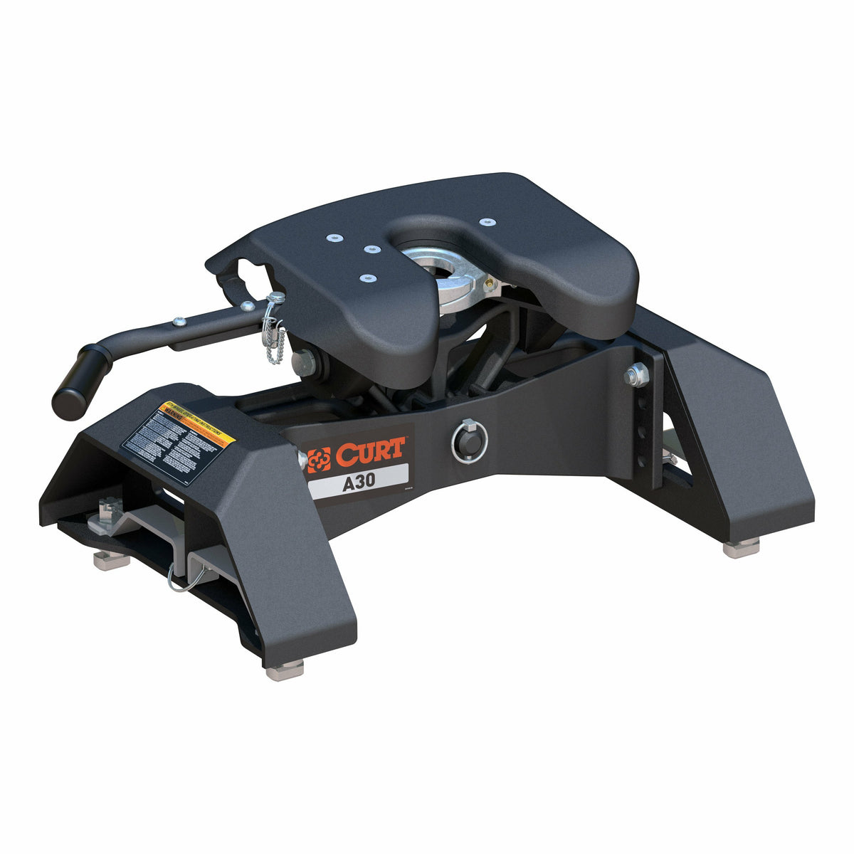 Curt - A30 5th Wheel Hitch, Select Silverado, Sierra 2500, 3500 HD, 8' Bed Puck System - 16070