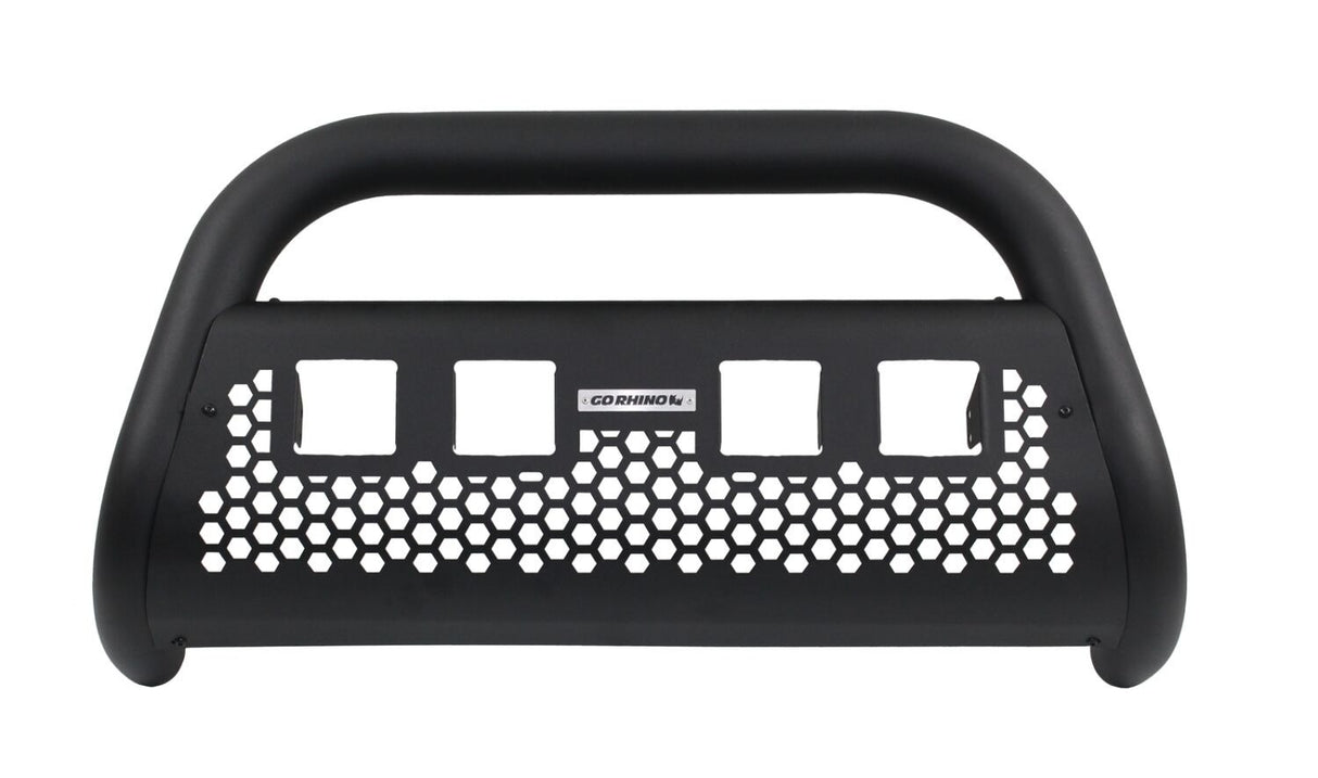 Go Rhino 55346T - RC2 LR Bull Bar with Four 3" Cube Lights Openings - Frame Only - Textured Black