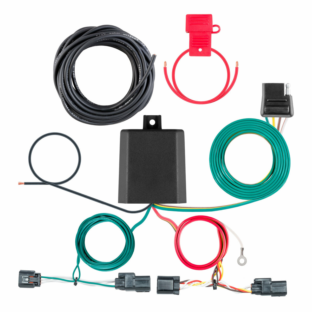 CURT 56562 Vehicle-Side Custom 4-Pin Trailer Wiring Harness, Fits Select Kia K4, K5
